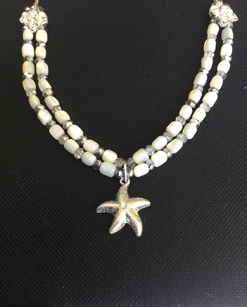 Double Strand Starfish Necklace