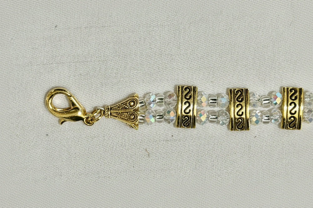Iridescent Crystal Boho Bracelet