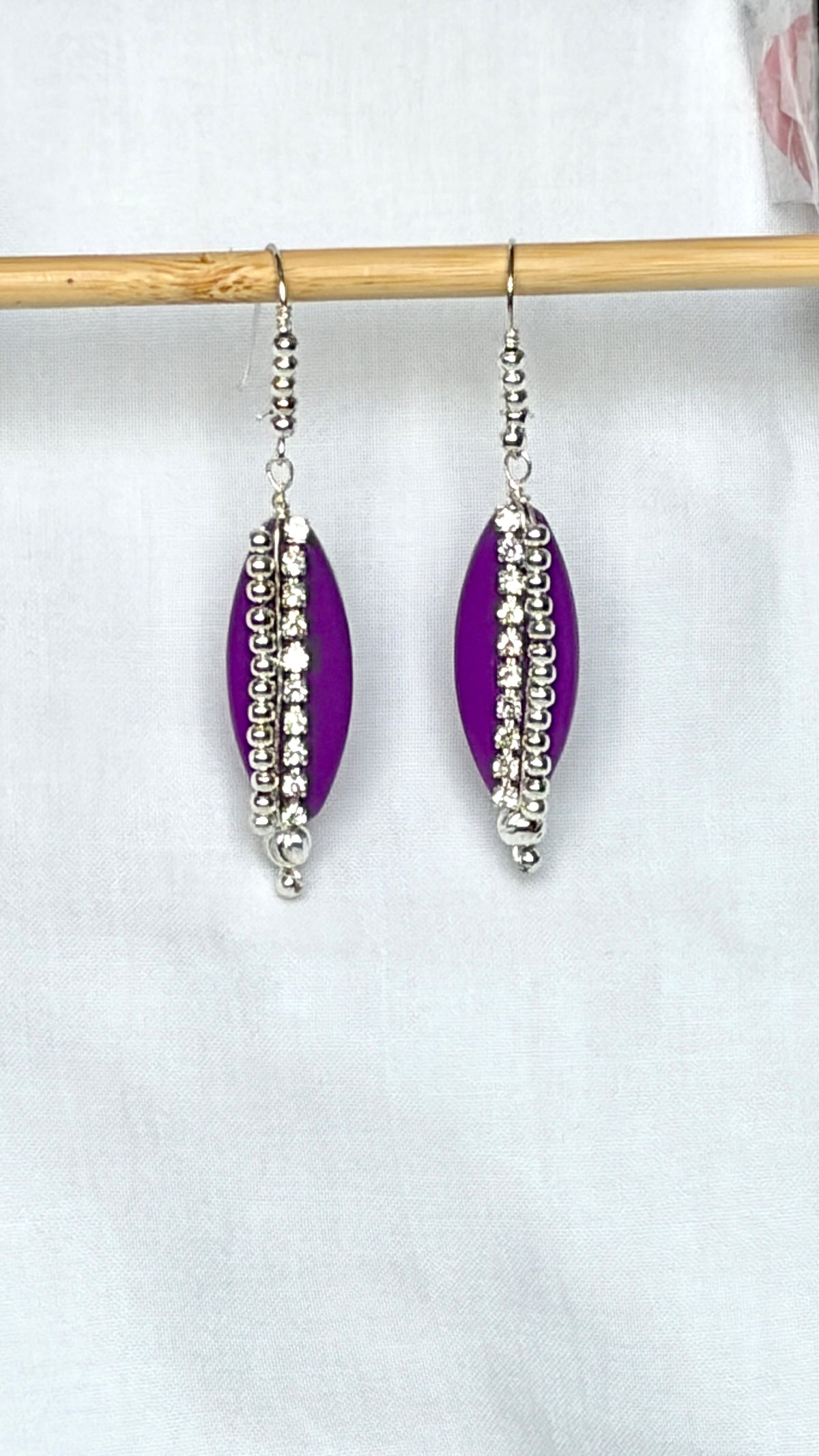 Violet Marquise Drop Earrings