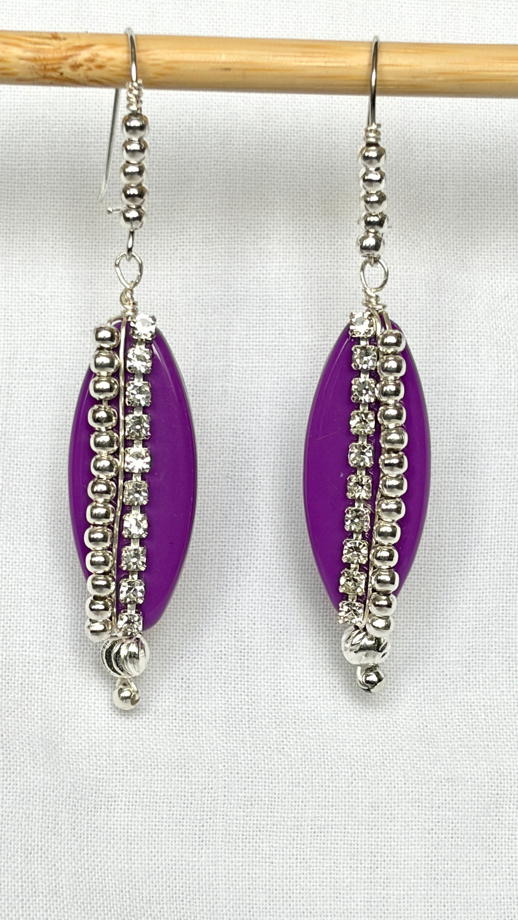 Violet Marquise Drop Earrings
